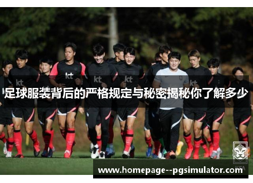 足球服装背后的严格规定与秘密揭秘你了解多少