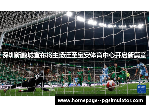 深圳新鹏城宣布将主场迁至宝安体育中心开启新篇章